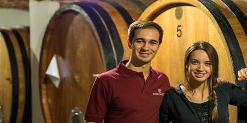 Ancient winery guided visit in UNESCO Roero-Langhe with tasting